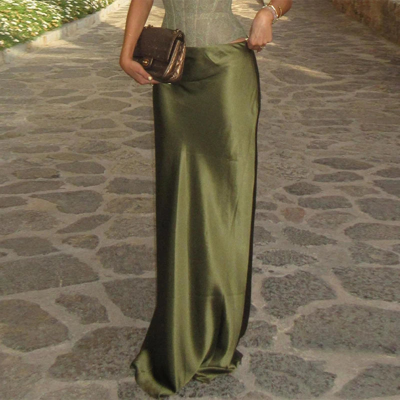 Elegant Spaghetti Strap Lace Skirt 2 Pieces Set